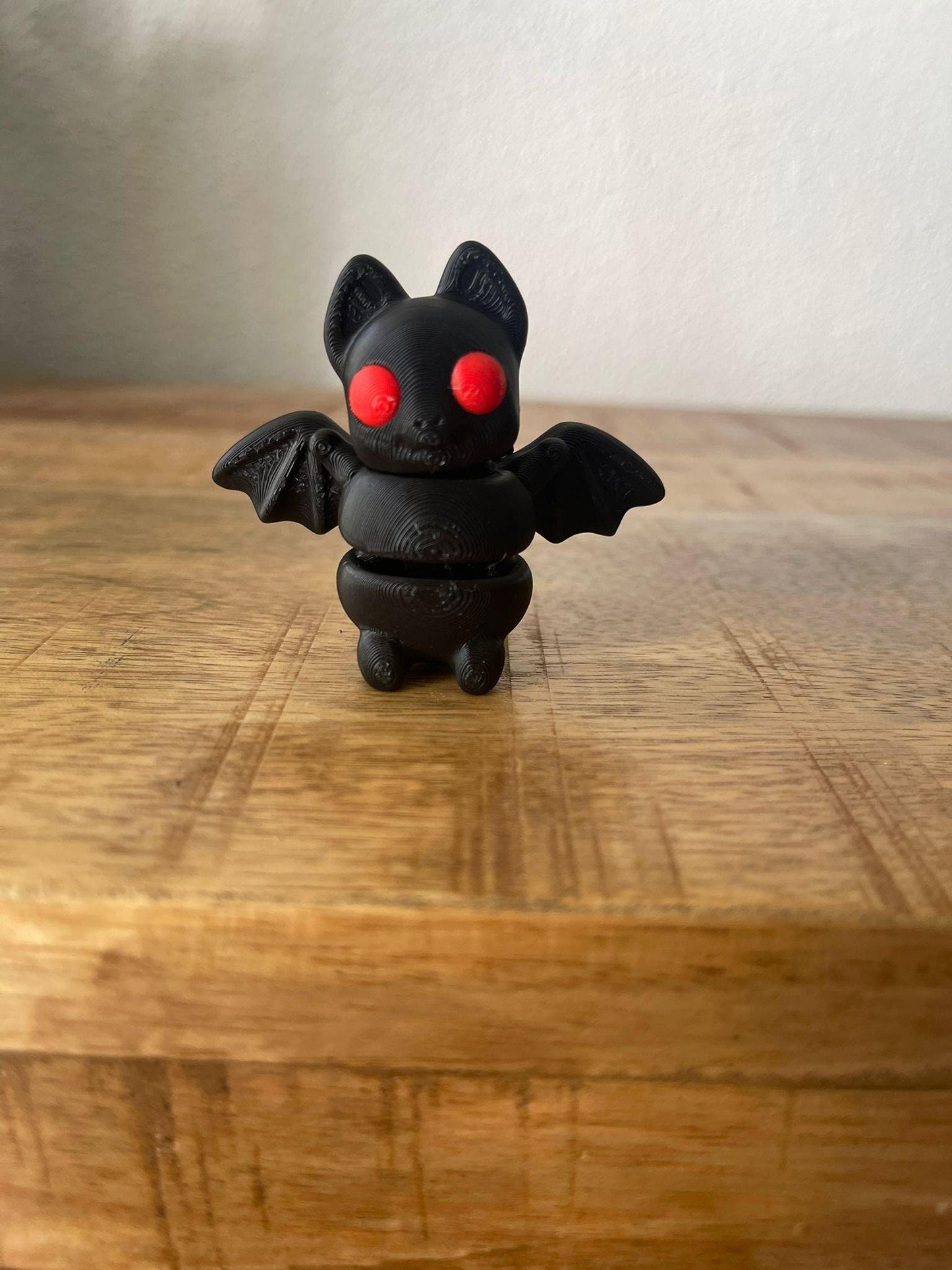 Mini Bat Creature Figuur - 3D Geprint - 3DPrintingArtist
