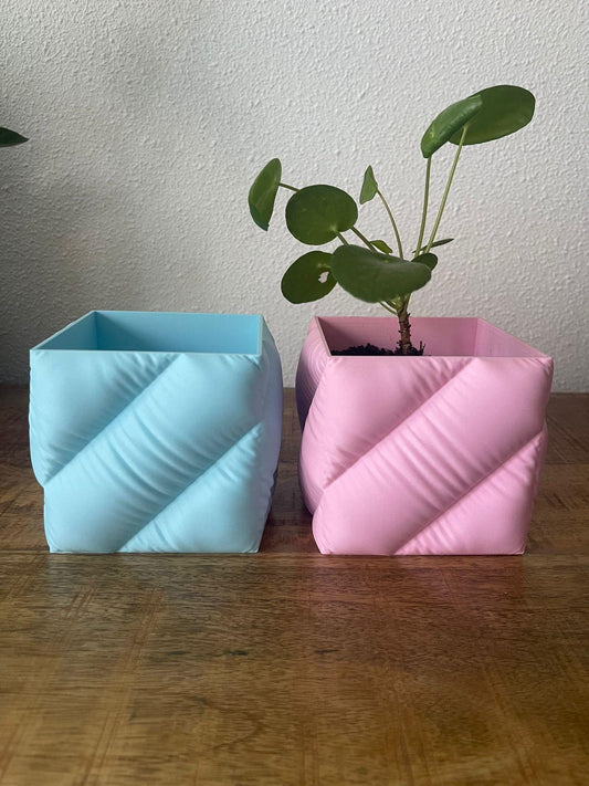 Kussen bloempot - 3D Geprint - 3DPrintingArtist