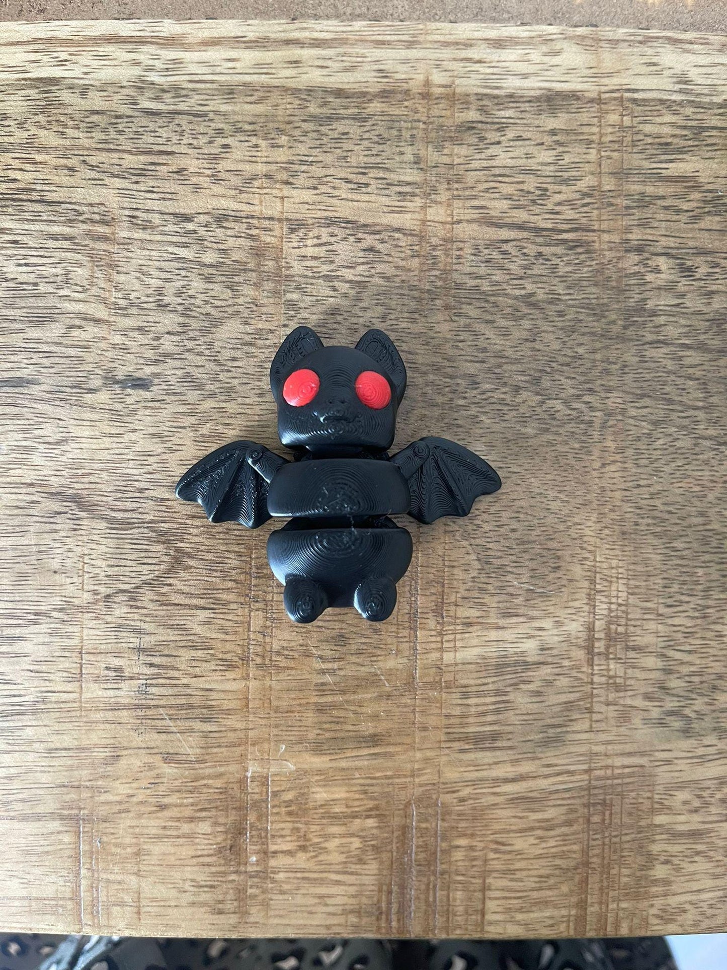 Mini Bat Creature Figuur - 3D Geprint - 3DPrintingArtist